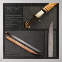 Saule Raven Poster