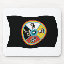 Sault Ste. Marie Tribe Flag Mousepad