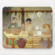 Sausage and Cheese Sellers mousepads