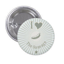 Sausage Lover Button