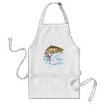 sauter de poissons de truite tablier