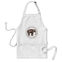 Sauvage au sujet des éléphants tablier