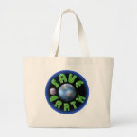 Sauvez la terre sur 100 produits sacs en toile