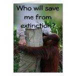 Sauvez les animaux de la carte d'extinction