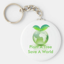 Sauvez un monde Keychain Porte-clef
