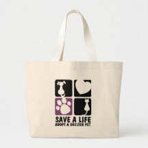 Sauvez une vie sacs en toile
