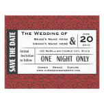 Sauvez votre billet ! invitations personnalisées