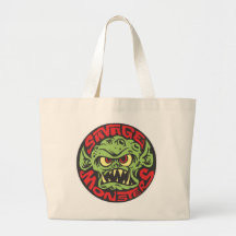 Savage Monsters Logo Canvas Bag