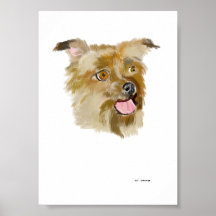 savages dog print