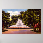 Savannah, Georgia Forsyth Park Fountain Print