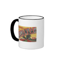 Savannah, Georgia (Historic) - Large Letter Coffee Mug