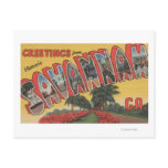 Savannah, Georgia (Historic) - Large Letter Post Card