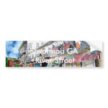 savannah riverstreet bumber sticker river street bumper sticker