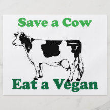 Save a Cow Flyers