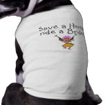 Save a Horse Ride a Bride Doggie Tee