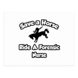 Save a Horse, Ride a Forensic Nurse Post Cards
