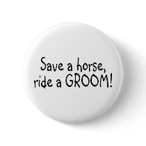 Save a Horse Ride a Groom Black