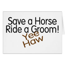 Save A Horse Ride A Groom