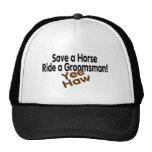 Save A Horse Ride A Groomsman Yee Haw Hats