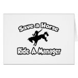 Save a Horse, Ride a Manager Cards