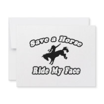 Save a Horse, Ride My Face