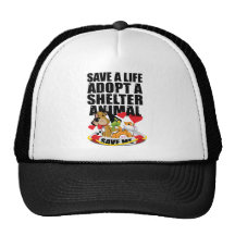 Save A Life Adopt A Shelter Animal Hats