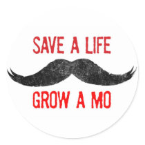 Save A Life - Grow A Mo - Cancer Awareness