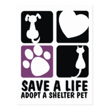 Save A Life Postcard