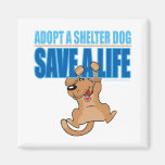 Save A Life Shelter Dog Magnets