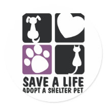 Save A Life Sticker