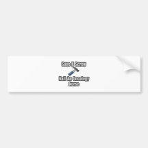 Save a Screw, Nail an Oncology Nurse Bumper Sticker
