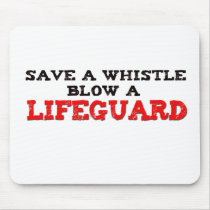 Save a Whistle, Blow a Lifeguard Use Pads