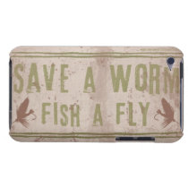 Save a Worm Ipod Touch Case-mate Case