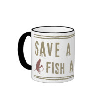 Save a Worm Coffee Mugs