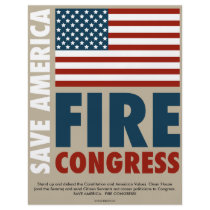 Save America Fire Congress Custom Flyer