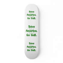 Save America Go Galt Skateboards