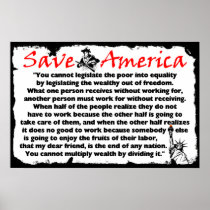 Save America! Posters