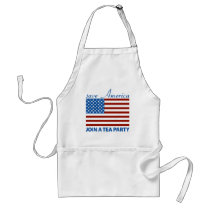 Save American - Join a TEA Party Apron