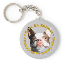 Save An Animal-Dog Keychain