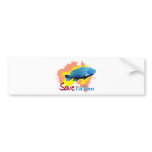 save blue groper bumper stickers