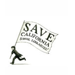 Save CA School Libraries Merchandise t-shirts