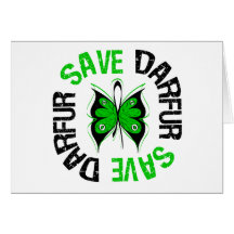 Save Darfur Greeting Card