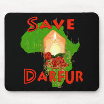 Save Darfur Mouse Pad