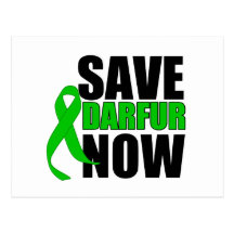 Save Darfur Now Post Card