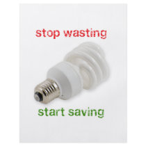 Save energy personalized flyer