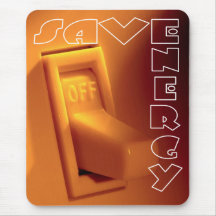 Save Energy Mousepad