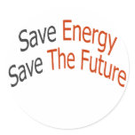 Save Energy Save The Future stickers