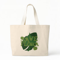 Save Flora Canvas Bag