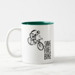 Save Fuel Biking Coffee Mugs