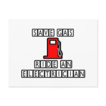 Save Gas...Ride An Electrician